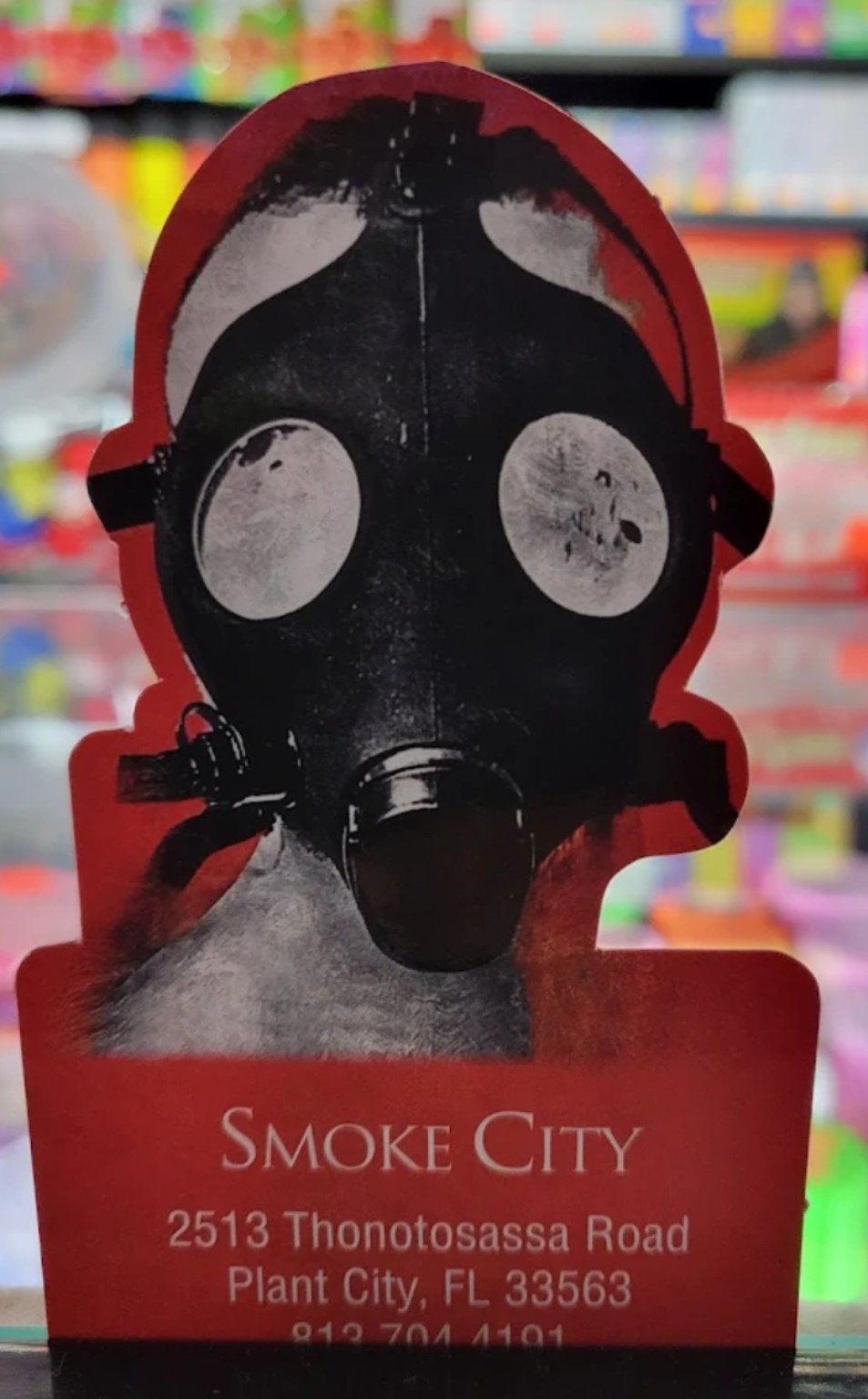 Smoke City logo business card