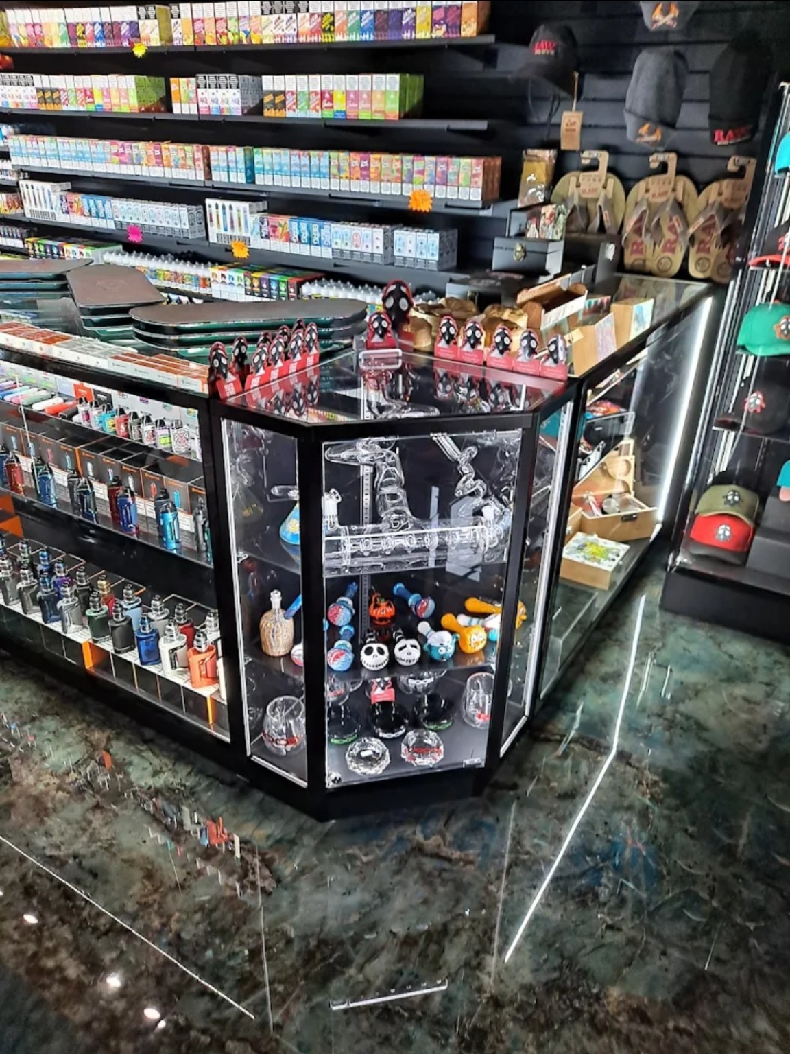 Accessories counter display
