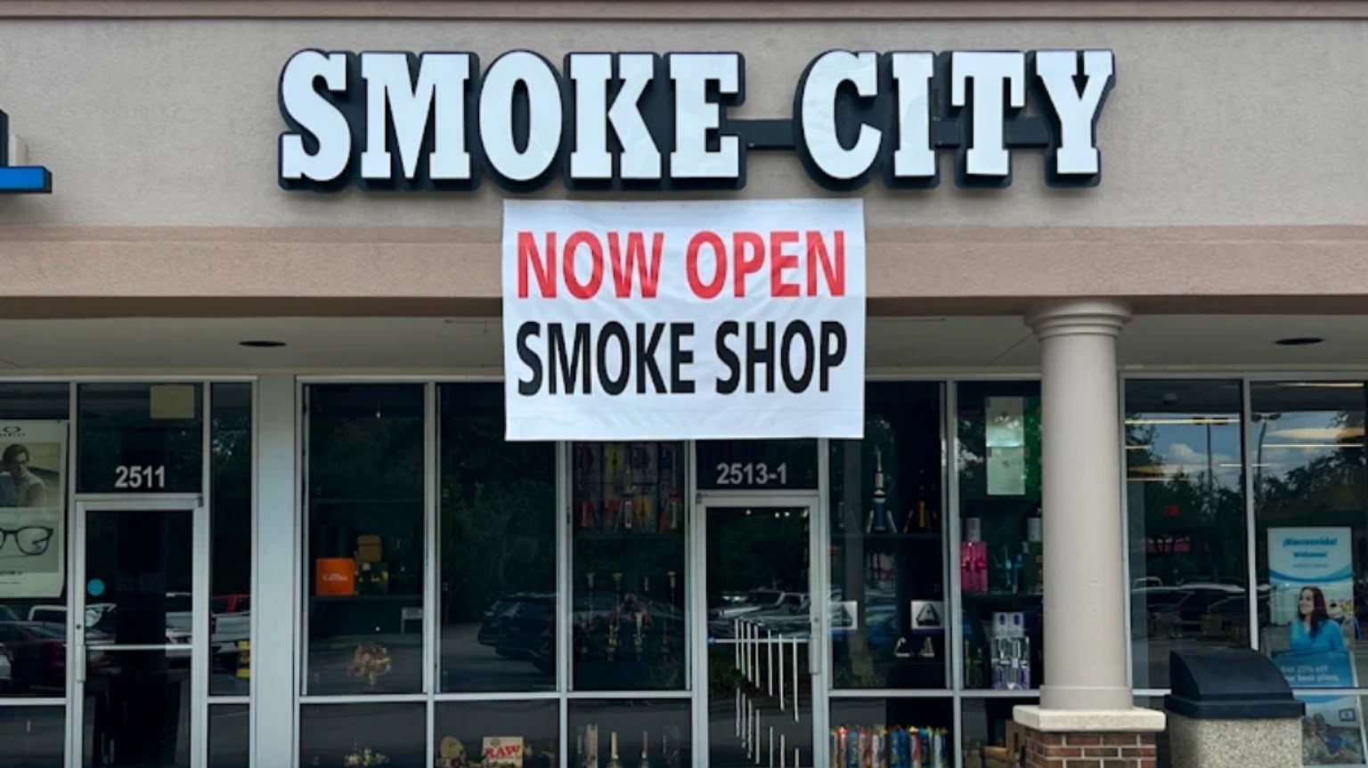 Smoke City storefront